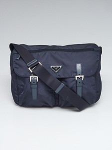 blue messenger bag