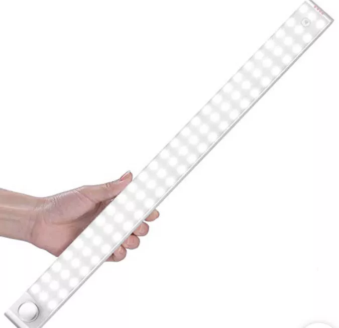 Lightbiz Upgraded 78 LED Closet Light Rechargeable Dimmable Motion