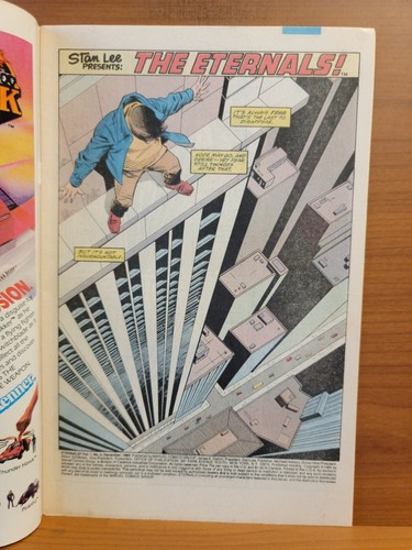 The Eternals #3 FN Marvel 1986 - Picture 2 of 3