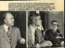 1976 Press Photo Charles Wilson and House Postal Facilities committee co-members