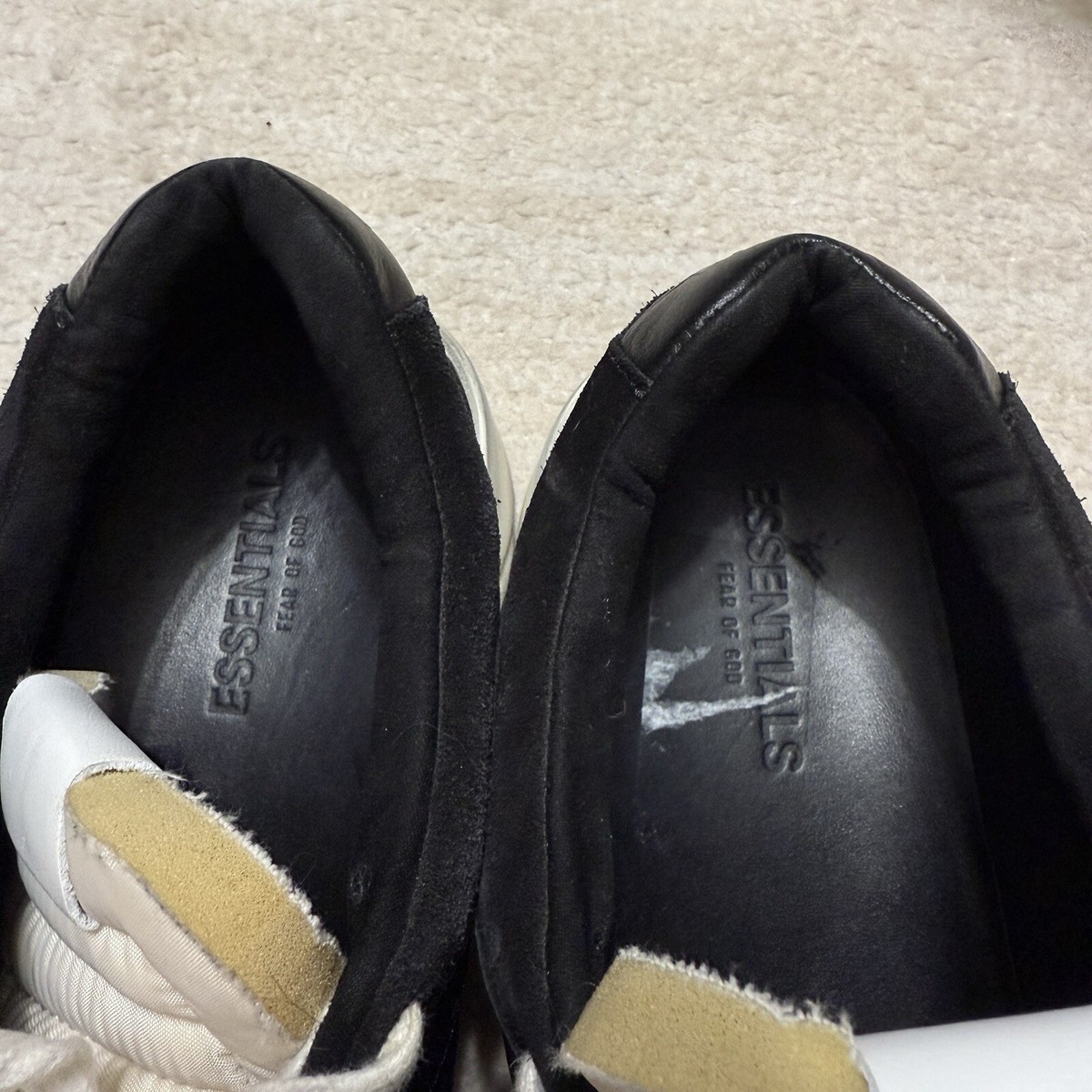 FOG Fear Of God Essentials Distance Running Sneakers Black Men's