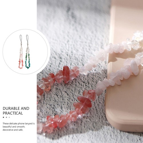 2 Pcs Chain Phone Charms Strap Decoration Lanyard - Zdjęcie 10 z 12