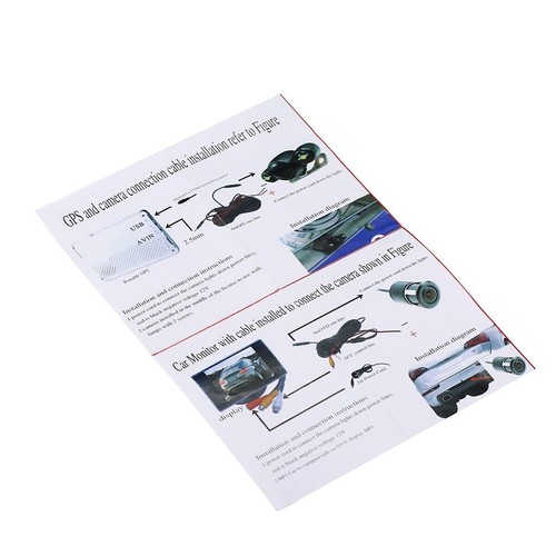 Auto Rückfahrkamera Parken Rückfahr Nummernschild Wasserdicht Kamera 7LED - Bild 15 von 18