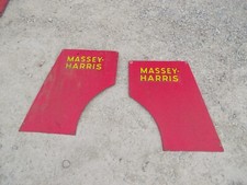 Massey Harris 81 Standard Mh Tractor Original Rear Pair Set Side Hood Panels
