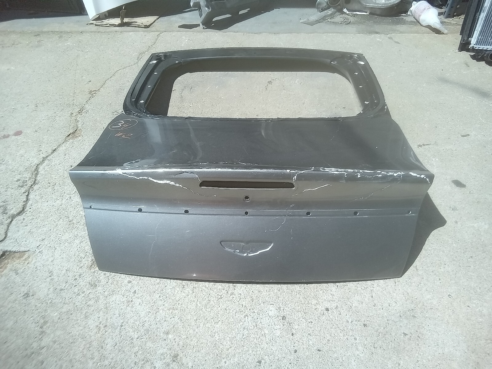 Rear Trunk Deck Lid Liftgate  AD43-F40026-A Aston Martin Rapide 2010-14  (w2-34)