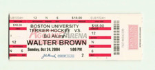 Vintage 2004 Boston University Terrier BU Vs. Alumni Hockey Ticket