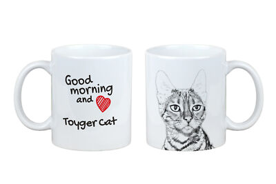 Toyger cup with a cat good morning Art-Dog