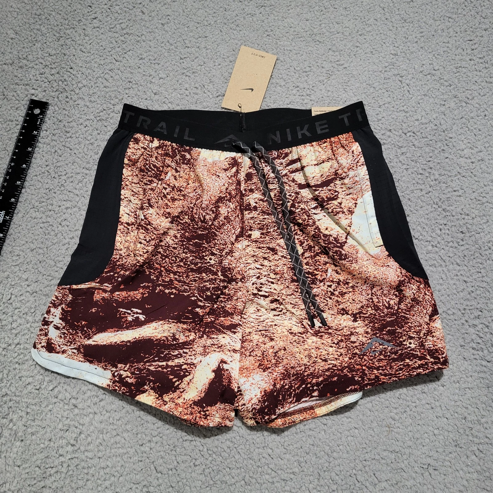 Nike Trail Shorts 6" Brief Lined Running Athletic Men’s Size Small HV2162-133