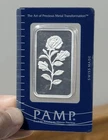 PAMP Suisse Rose 1oz 999 FINE Silver bar in Assay