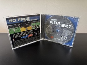 NBA 2K1 (Sega Dreamcast, 2000) - USED CIB