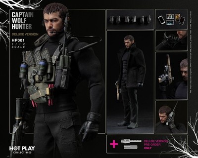 Hot Play 1/12 HP001 Chris Captain Wolf Hunter Resident Evil 8 Deluxe Edition