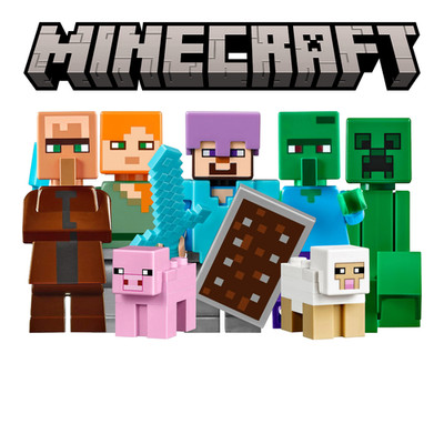 Lego Minecraft Minifiguren Figur aussuchen + Multibuy Rabatte
