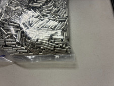 26-22 GAUGE 100 PK SEAMLESS NON INSULATED TINNED COPPER BUTT SPLICE CONNECTOR