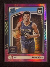 Yves Missi Rookie 2024-25 Donruss Optic Hyper Pink RC