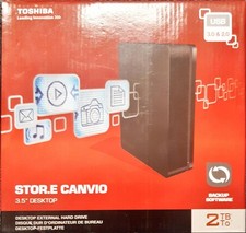 Toshiba Store.E Canvio Desktop External HD 2TB & Buffalo HD 500GB USB 3.0, 2.0