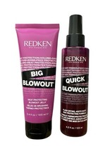 REDKEN Big Blowout Heat Protecting Jelly & Quick Blowout Fast Drying - DUO -