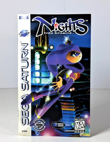 Nights Into Dreams... (Sega Saturn, 1996) CIB Tested