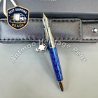 Bid Meisterstuck Le Petit Prince 163 w MONTBLANC Fountain Pen Navy Silver Fast — photo 1