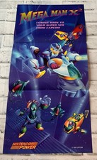 "Mega Man X2 Super Nintendo Power Poster Art 10,5"" x 22"""