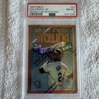 1996 Topps Finest - Ken Griffey Jr #24 Refractor W/Coating - PSA 8