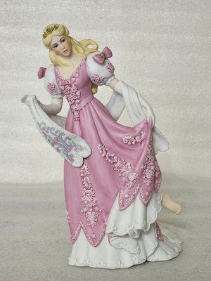 Cinderella by Lenox Legendary Princesses Bisque Porcelain Figure, Vintage 1988