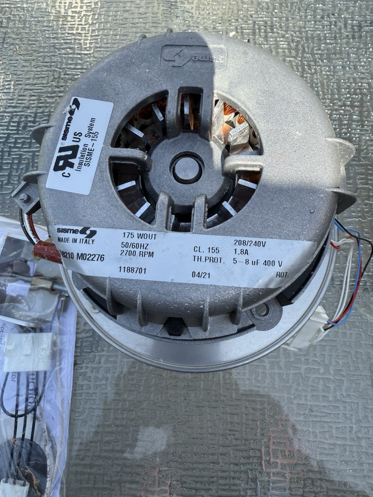 Fri-Jado Fan Kit TDR 7/8 9298551 - Genuine OEM Replacement Part NIB