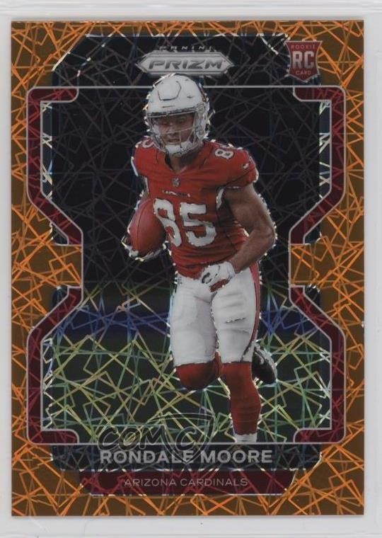 2021 Panini Prizm Rookie Lazer Prizm Rondale Moore #347 0wx2