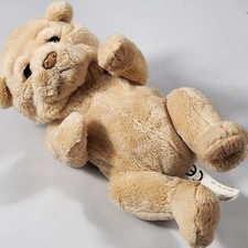 Vtg FurReal 2007 "Newborn Luv Cub" Cream/Beige Baby Bear Toy Plush Works 8"