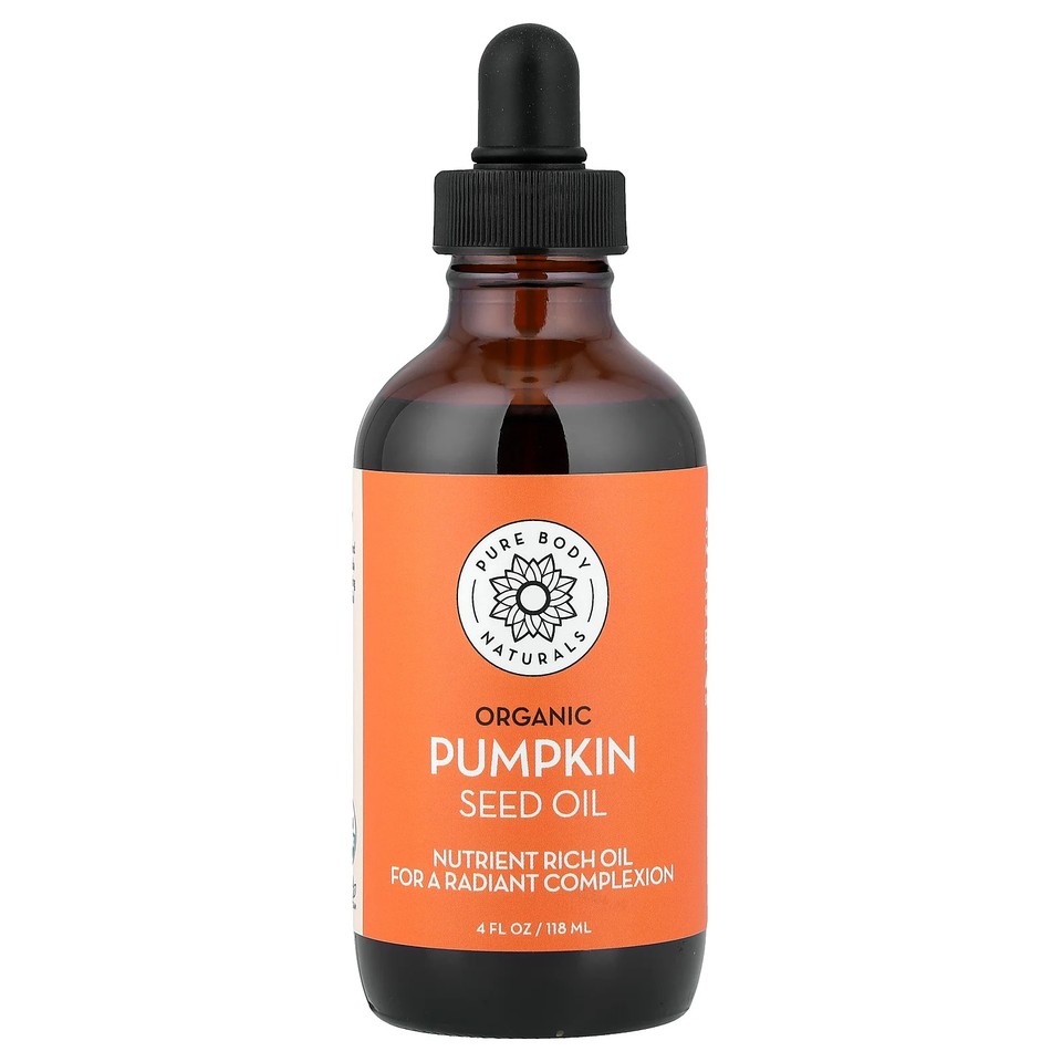 Organic Pumpkin Seed Oil, 4 fl oz (118 ml)