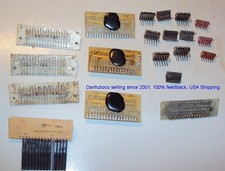 10x HDSP-5623 Hewlett Packard 14.2mm 2-Digit Green 7-Segment LED Display – Common Cathode, RHD, DIP-18