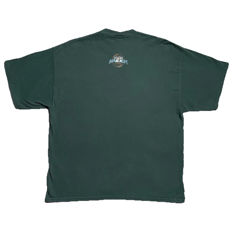 Винтажная футболка Lara Croft Tomb Raider Angelina Jolie Eyes фильм видеоигра XXL - Изображение 2 из 4