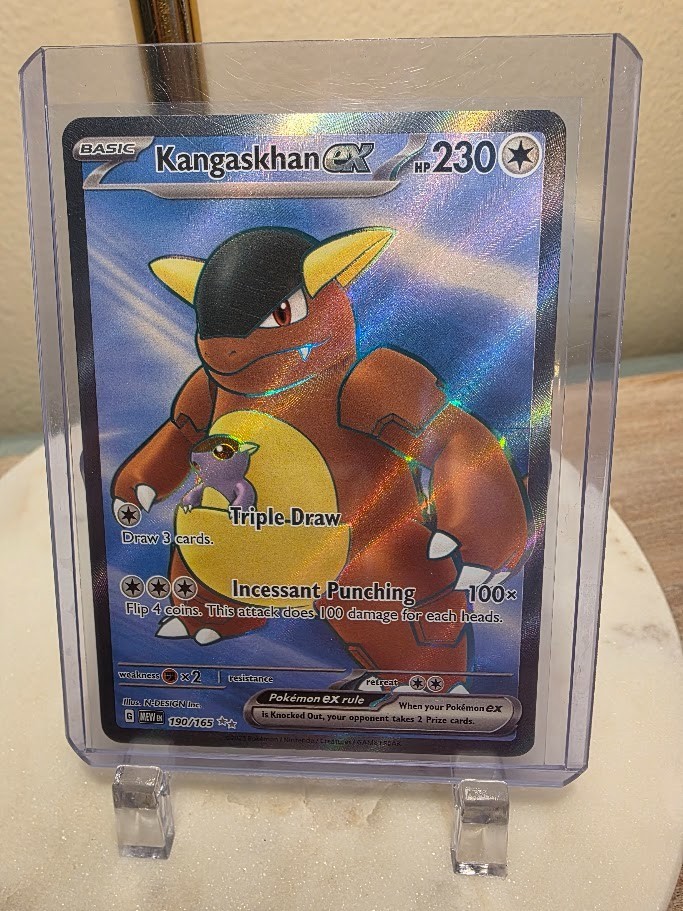 Kangaskhan ex 190/165 Sv: Scarlet & Violet 151 Holo English Pokemon TCG