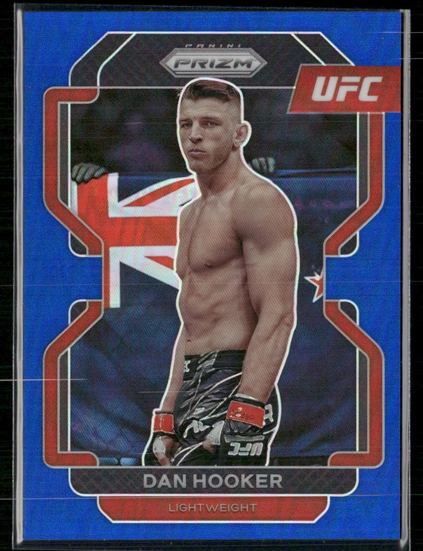 Dan Hooker 2021 Prizm UFC Blue Prizm 103/199 #161