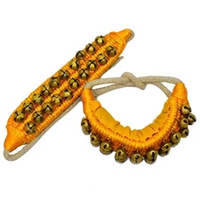 Classical Ghungroo Khathak Brass 2 Line Bells Best Quality Dancers Anklets