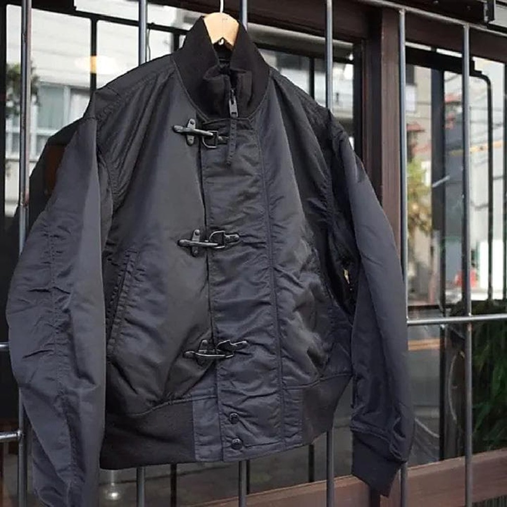 Engineered Garments Deck Jacket Flight Satin Nylo… - image 13