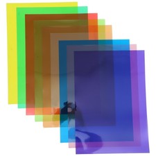  9 Sheets Fogli Cellophane Colorati Carta Da Imballaggio Cellophanata Involucro