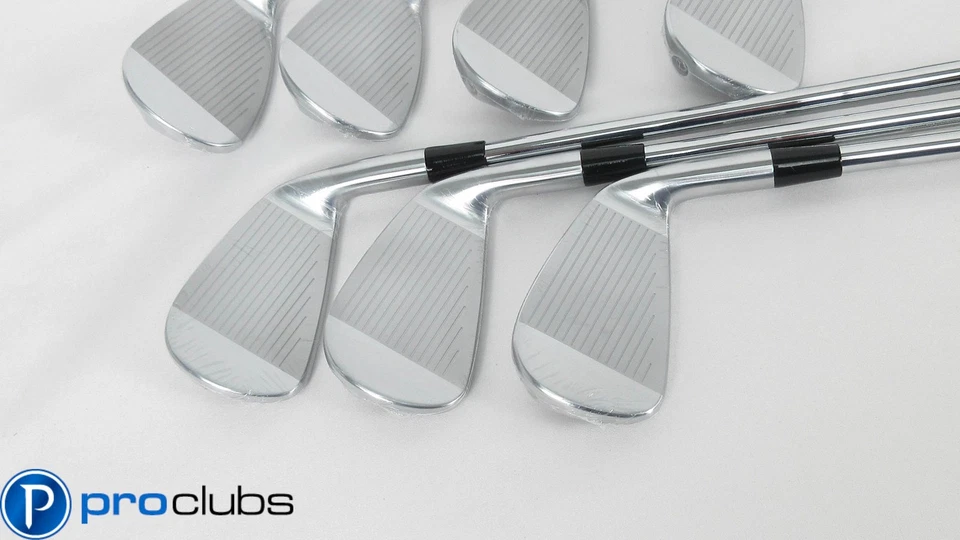 NEW Left Handed COBRA 2022 KING FORGED TEC ONE LENGTH IRONS 5-GW STEEL KBS STIFF - Image 4 of 4