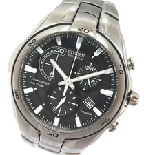 Citizen Watch Chronograph Titanium Solar Battery (99085)