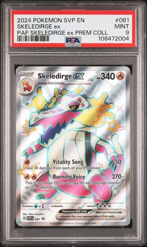 Skeledirge ex graded PSA 9 for sale on eBay