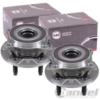 2X A.B.S. RADLAGER-SATZ Mit ABS-RING Vorne Passend FüR Jaguar F-TYPE