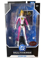 Mcfarlane DC Multiverse Saturn Girl DC Classic Red Platinum 7 Action figure