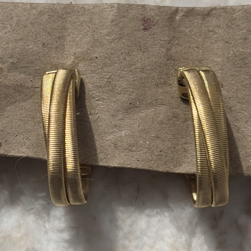 Marco Bicego 18K Yellow Gold Hoop Earrings