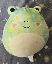 Original Squishmallows Rare Wendy The Frog Soft Plush Cuddly Toy 5'' Pre Loved 