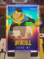 /99 Invincible Keepsake Issue #1 Blood Splatter Signapatch Auto Relic Grail 2025