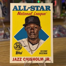 2023 Topps Series 2 - 1988 Topps All-Star Baseball Jazz Chisholm #88AS-24