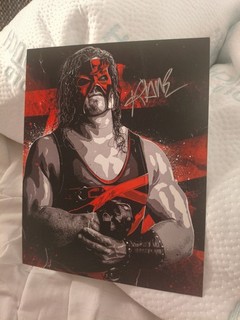 Kane Wwe autogramm orginal 20x25cm