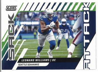 2025 Score Sack Attack, #11  Leonard Williams - Seattle Seahawks