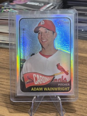 2014 Topps Heritage Adam Wainwright #THC-100 Chrome Refractor /565