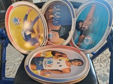 (4) 1984 Olympics McDonalds Trays Set.