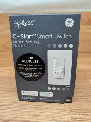 GE Dimmer C-Start Smart Switch CAWDMOCBWF1 2.4 Ghz wi-fi  NEW IN BOX